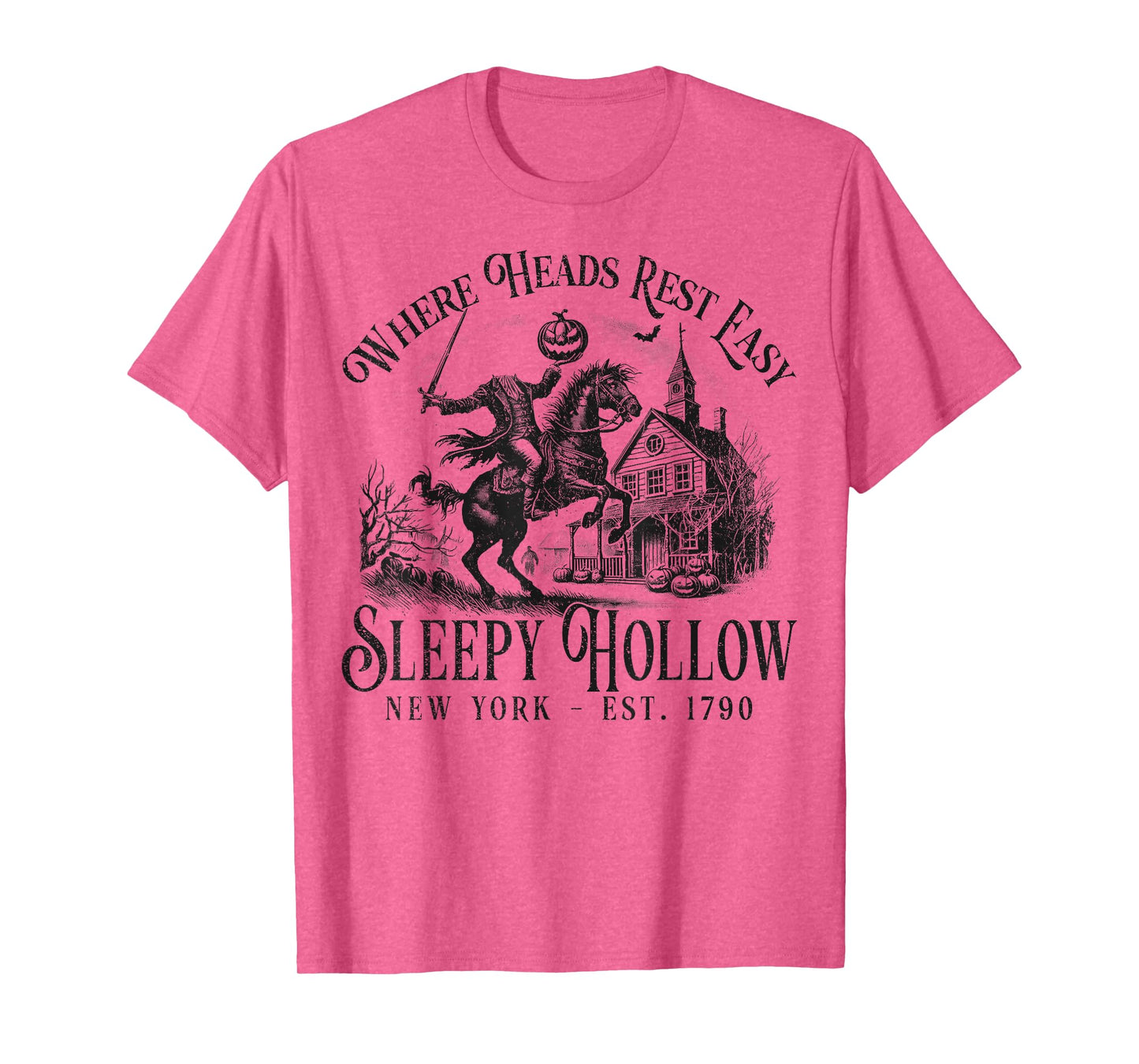 Headless Horseman Sleepy Hollow Jack O Lantern Halloween T-Shirt