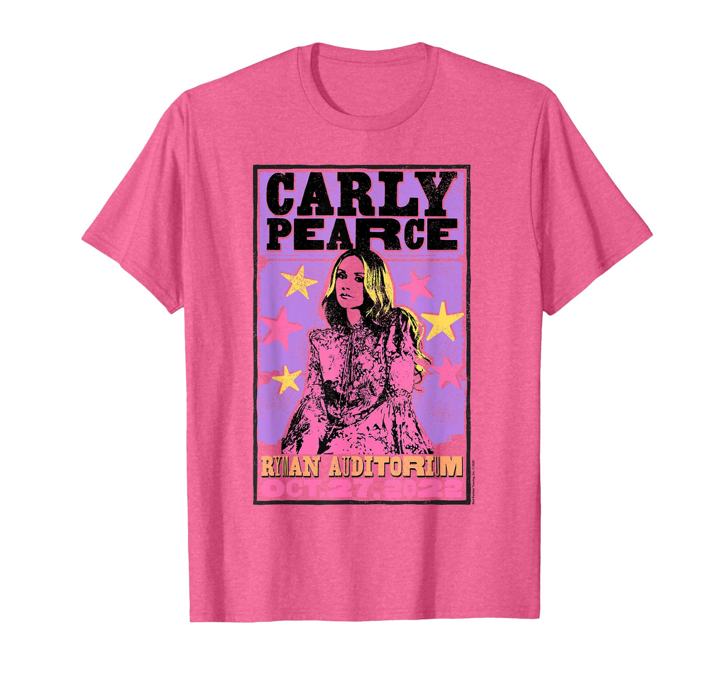 Carly Pearce Ryman Auditorium Oct. 27 2022 Vintage Poster T-Shirt