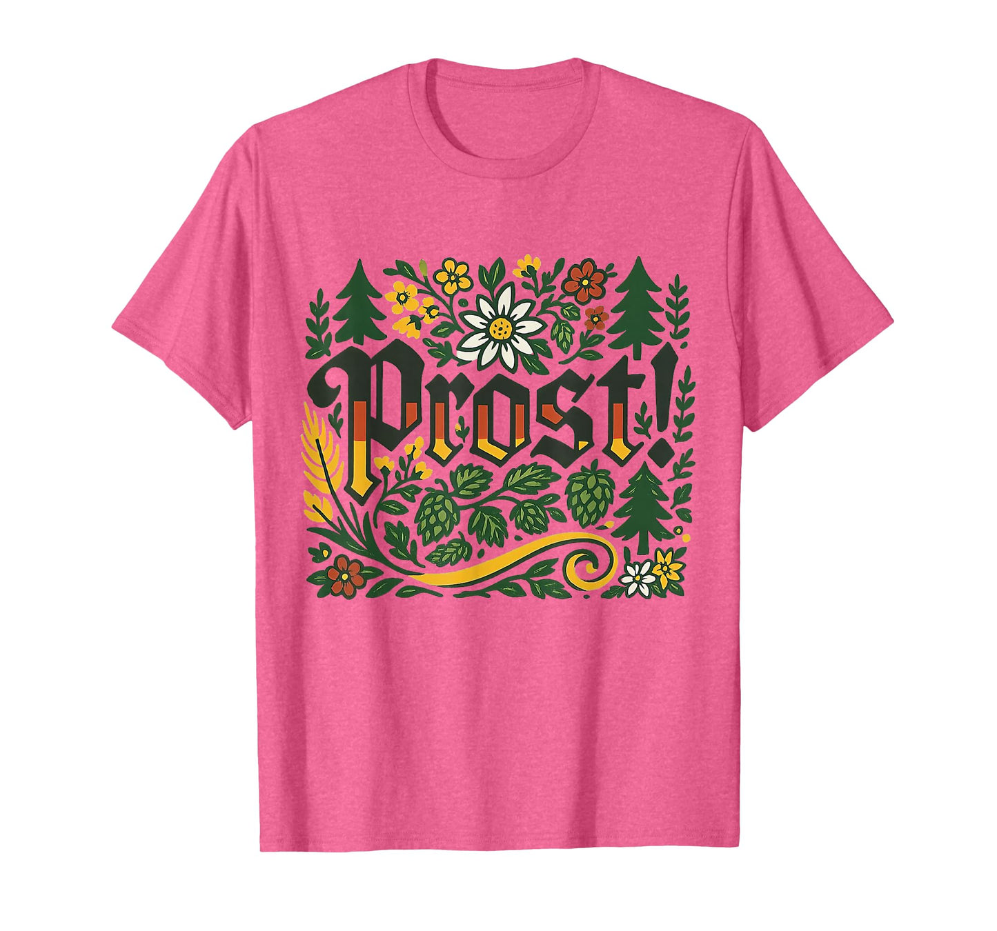 Oktoberfest Drinking Vintage German Prost Men Women T-Shirt