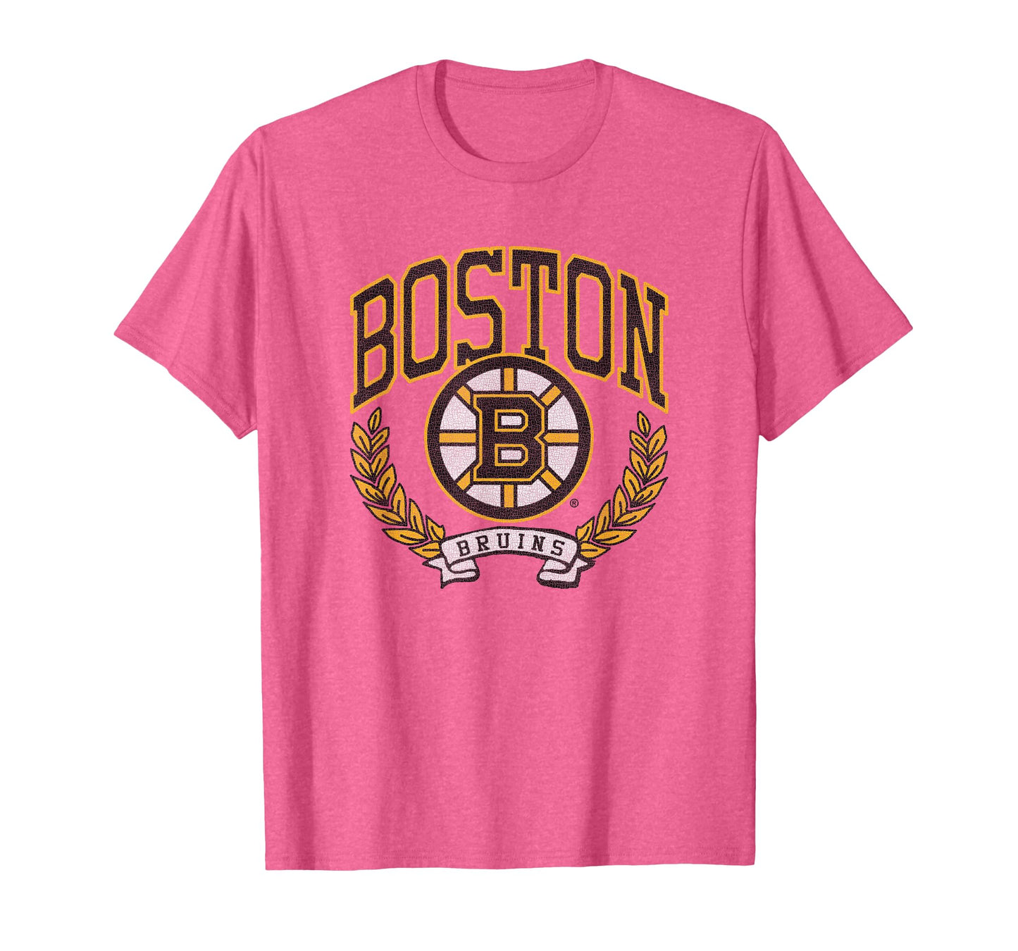 Boston Bruins Vintage Victory Gray Officially Licensed T-Shirt