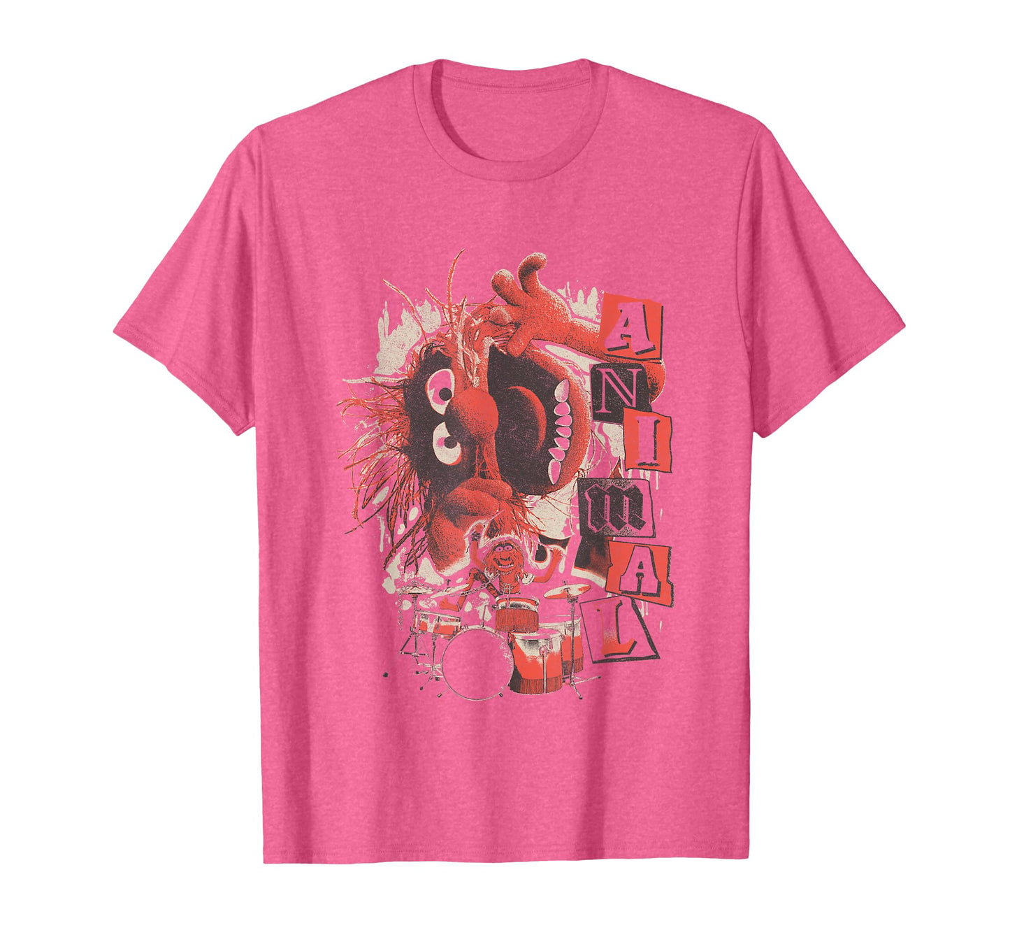 Disney The Muppets Animal Classic Punk Rocker T-Shirt