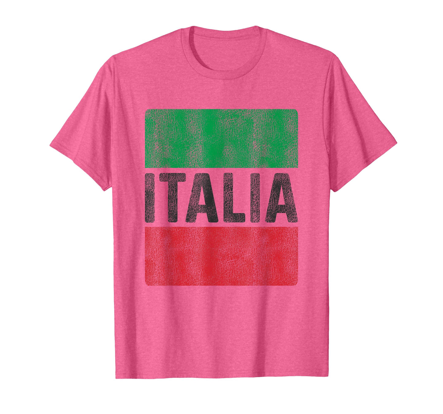 Vintage Italia Flag of Italy Souvenir Italian T-Shirt