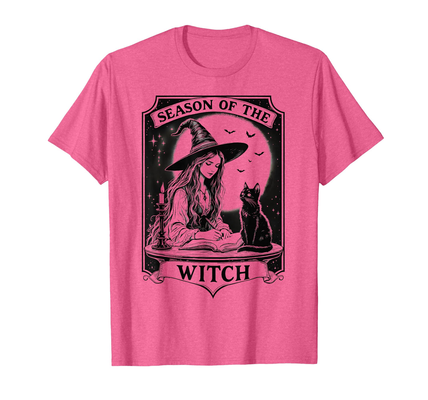 Season of The Witch Halloween Mystical Vintage Party Costume T-Shirt