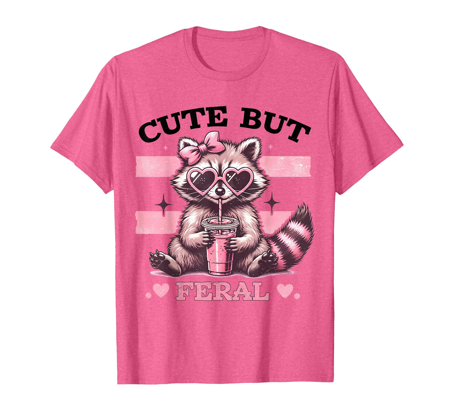 Raccoon Cute But Feral Toddler Funny Animal Gifts vintage T-Shirt