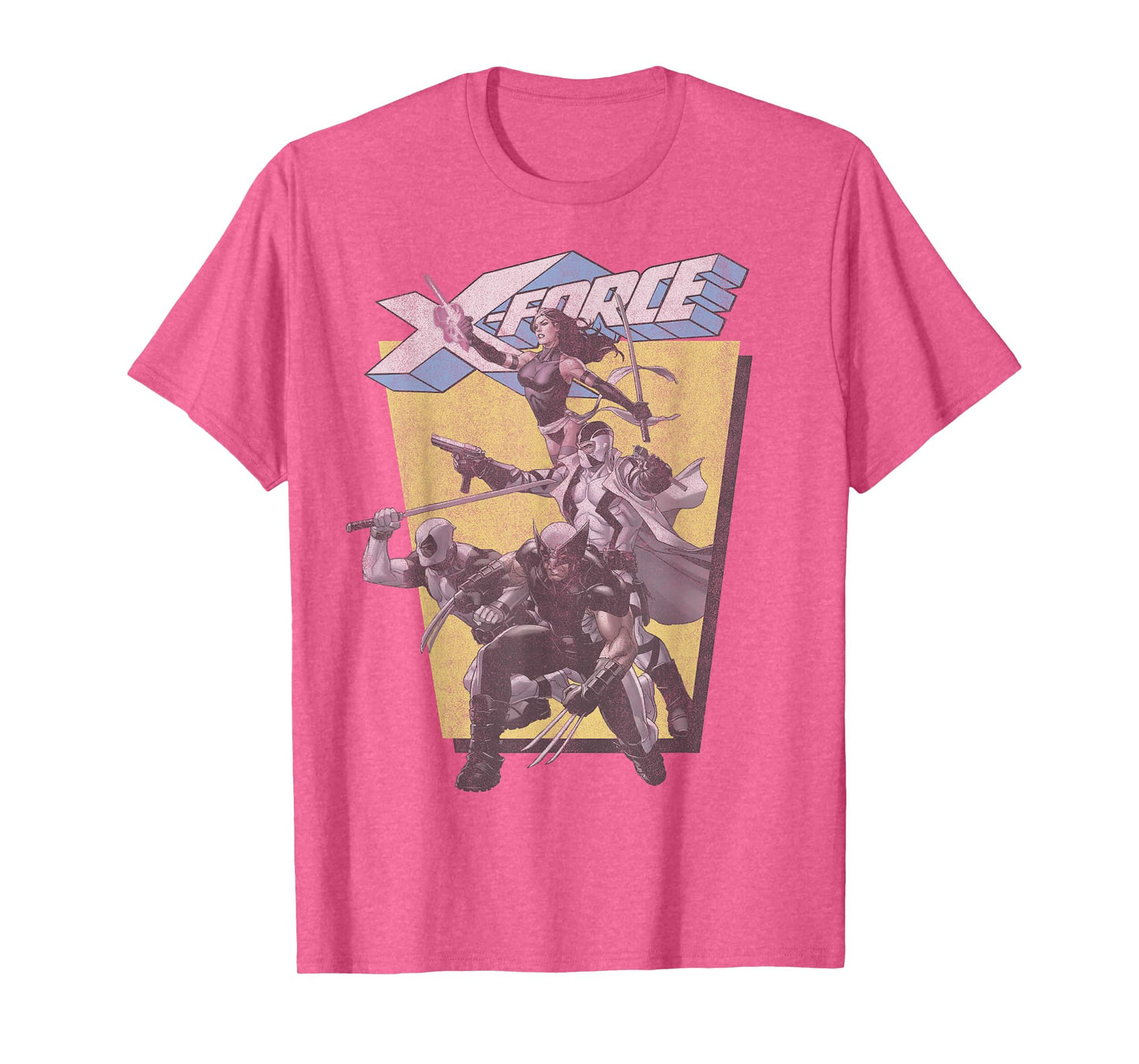 Marvel Deadpool X-Force Group Shot Action Pose T-Shirt