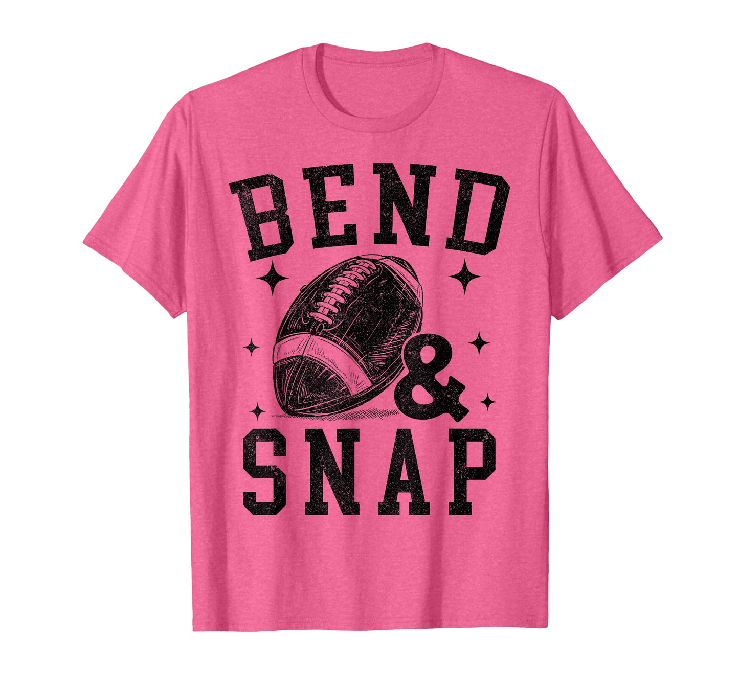 Vintage Game Day Funny Football Touchdown Bend and Snap Boys T-Shirt