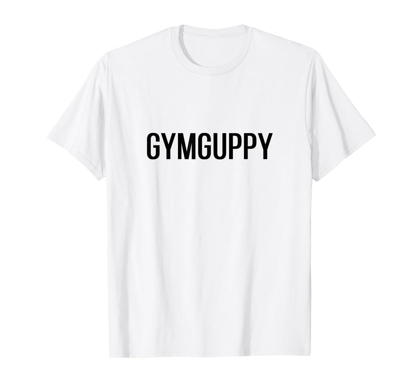 Funny Gym Weight Lifting Gym Guppy Shark Parody Gains T-Shirt