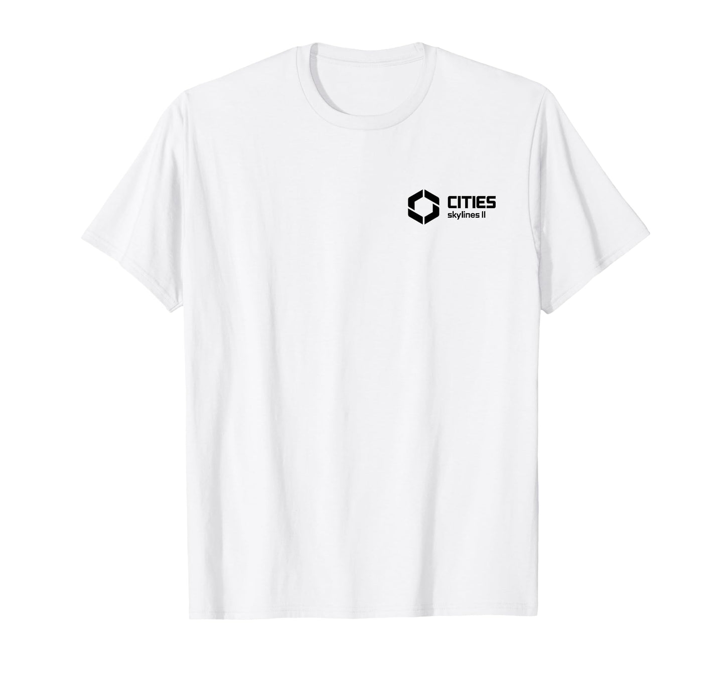 Cities Skylines II game logo black T-Shirt