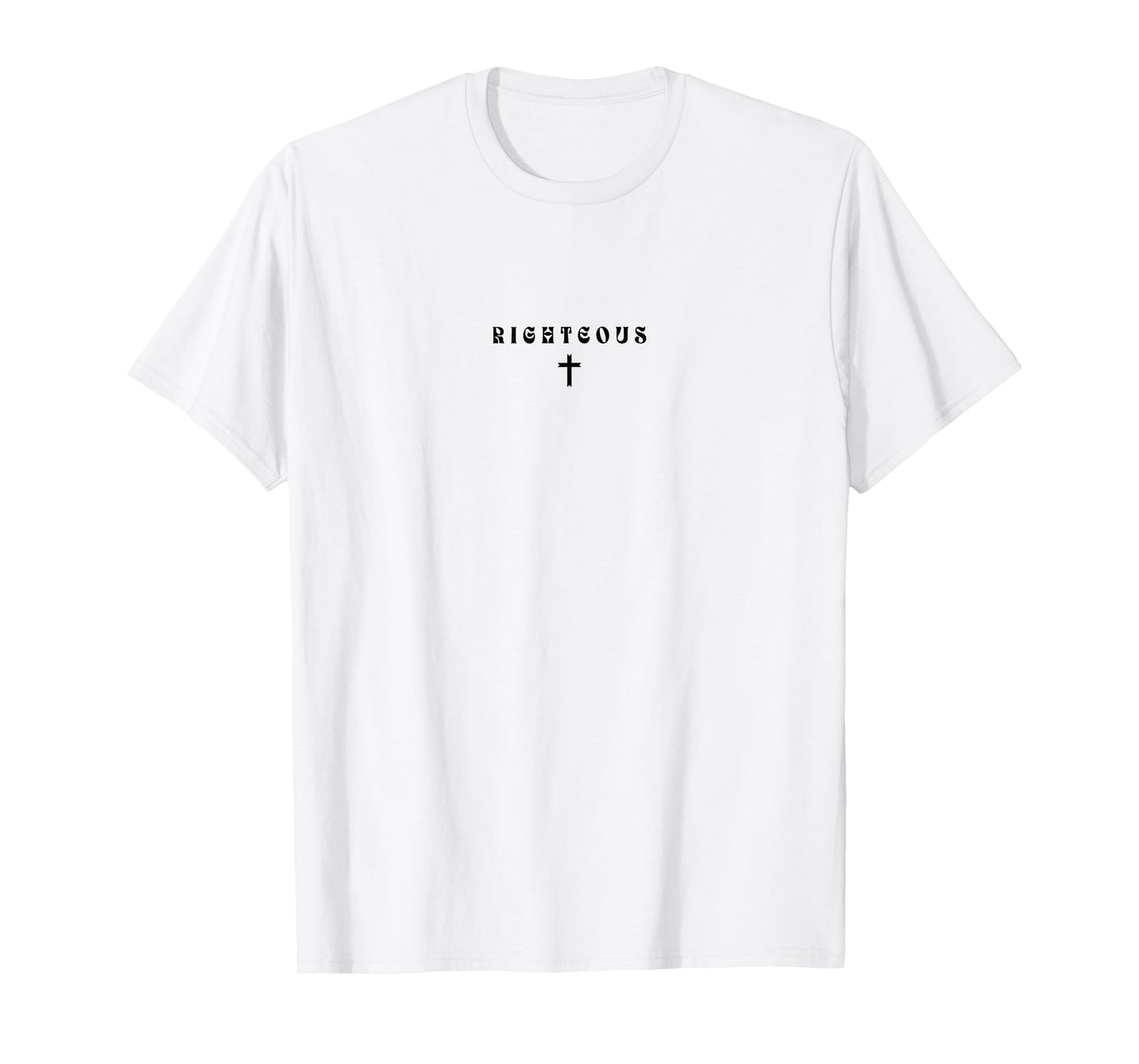 Righteous Subtle Christian Minimal Religious Faith T-Shirt