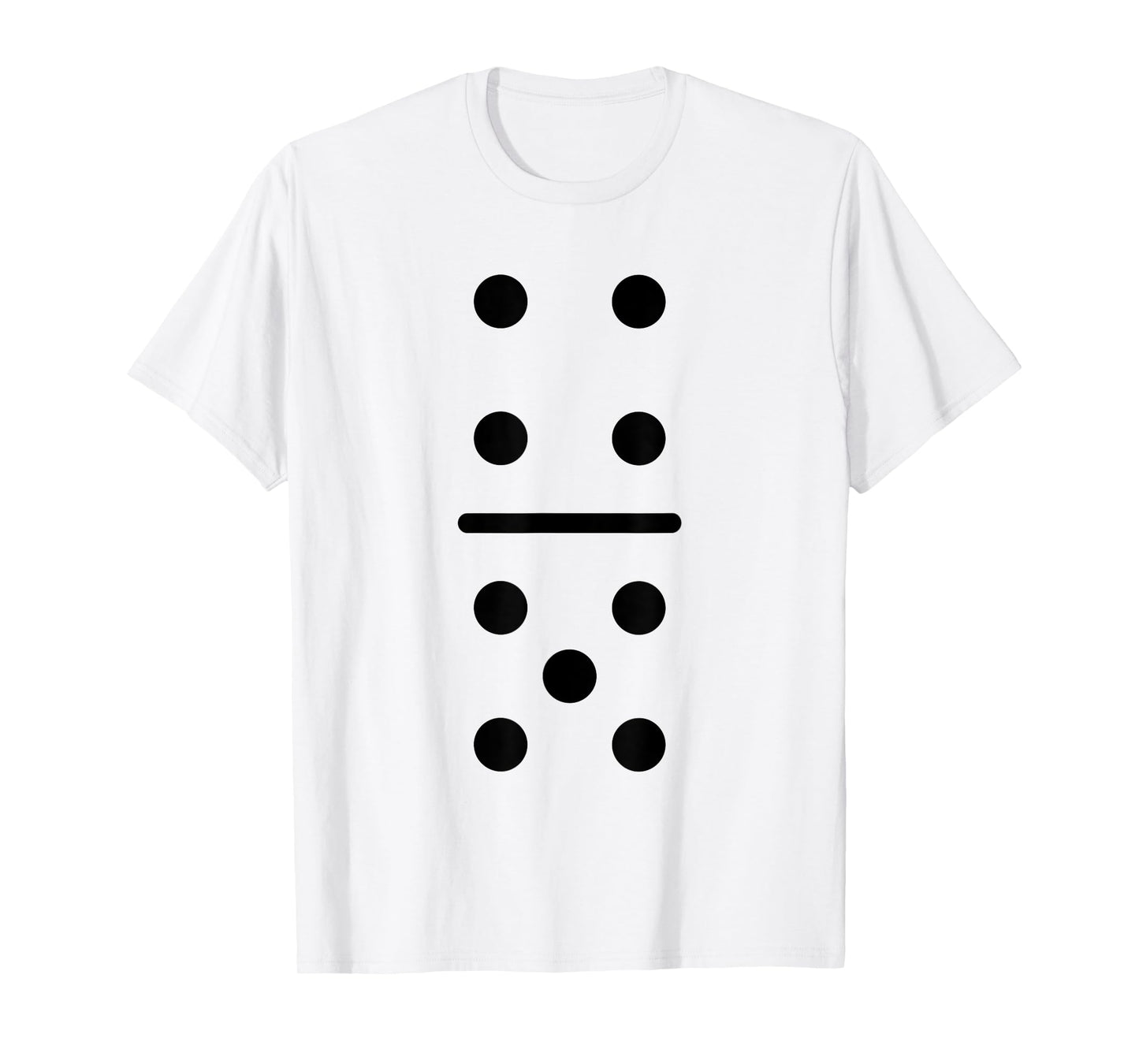 Domino Game 4 5 Dots Halloween Matching Group Costume T-Shirt