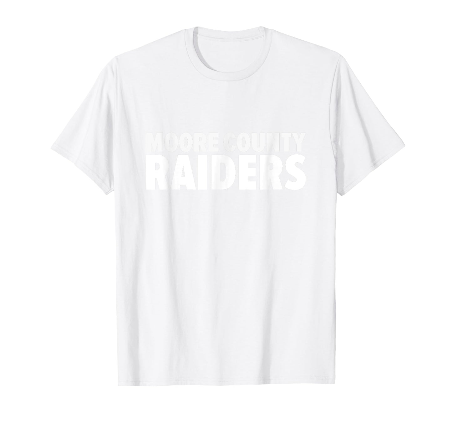 Moore County Raiders Bold T-Shirt