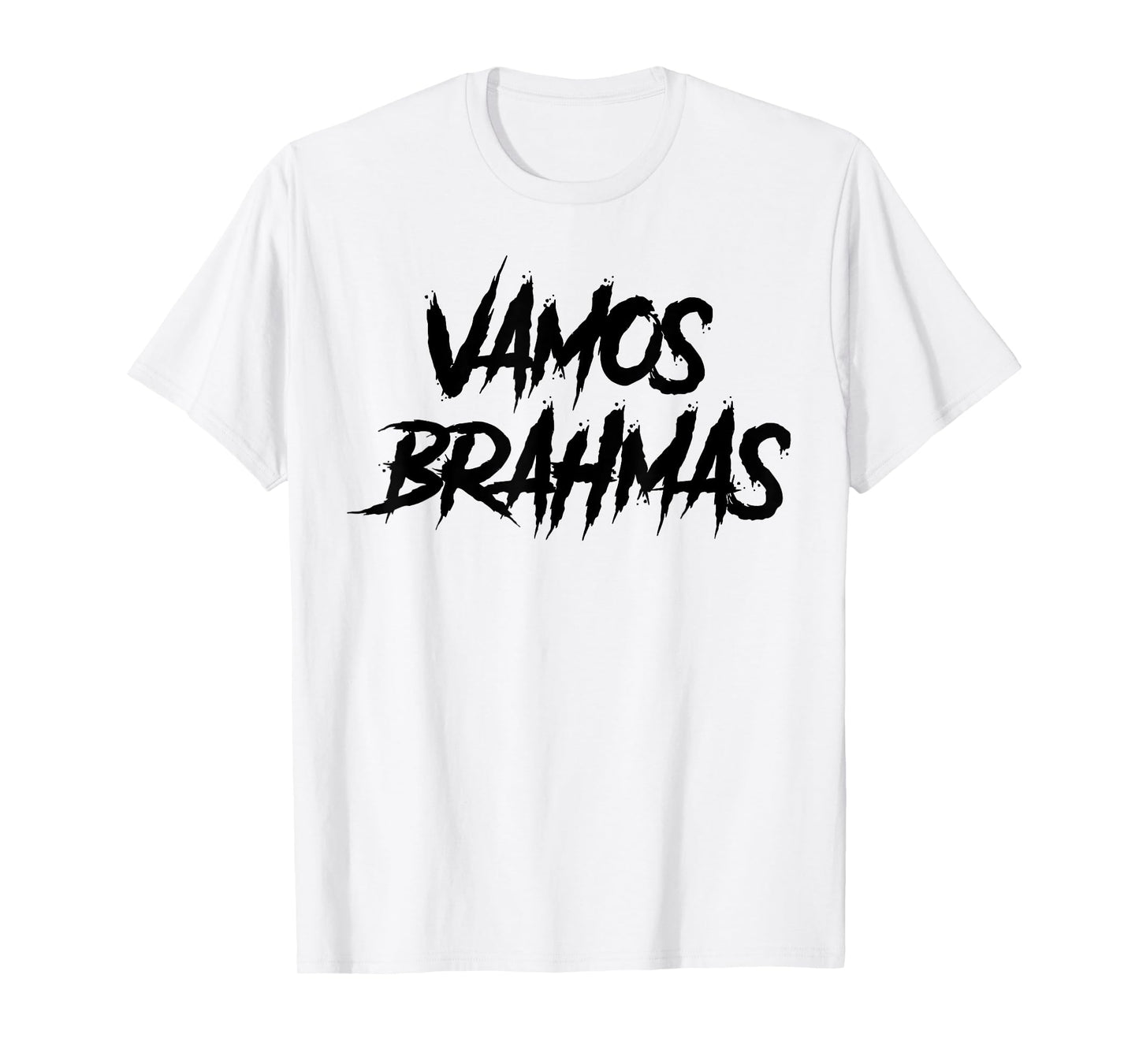 Black Vamos Brahmas San Antonio Football Tailgate T-Shirt