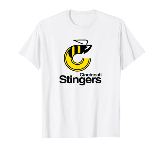 Retro Hockey WHA Cincinnati Stingers Hockey Team 70s T-Shirt