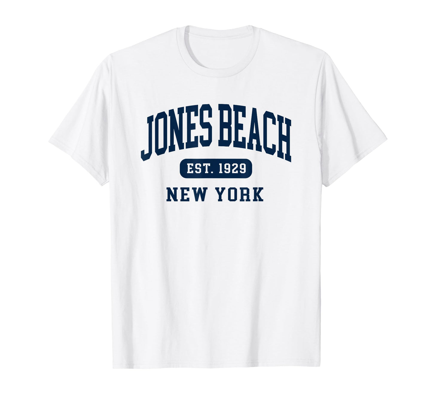Jones Beach New York Retro Est 1929 Vintage Souvenir T-Shirt