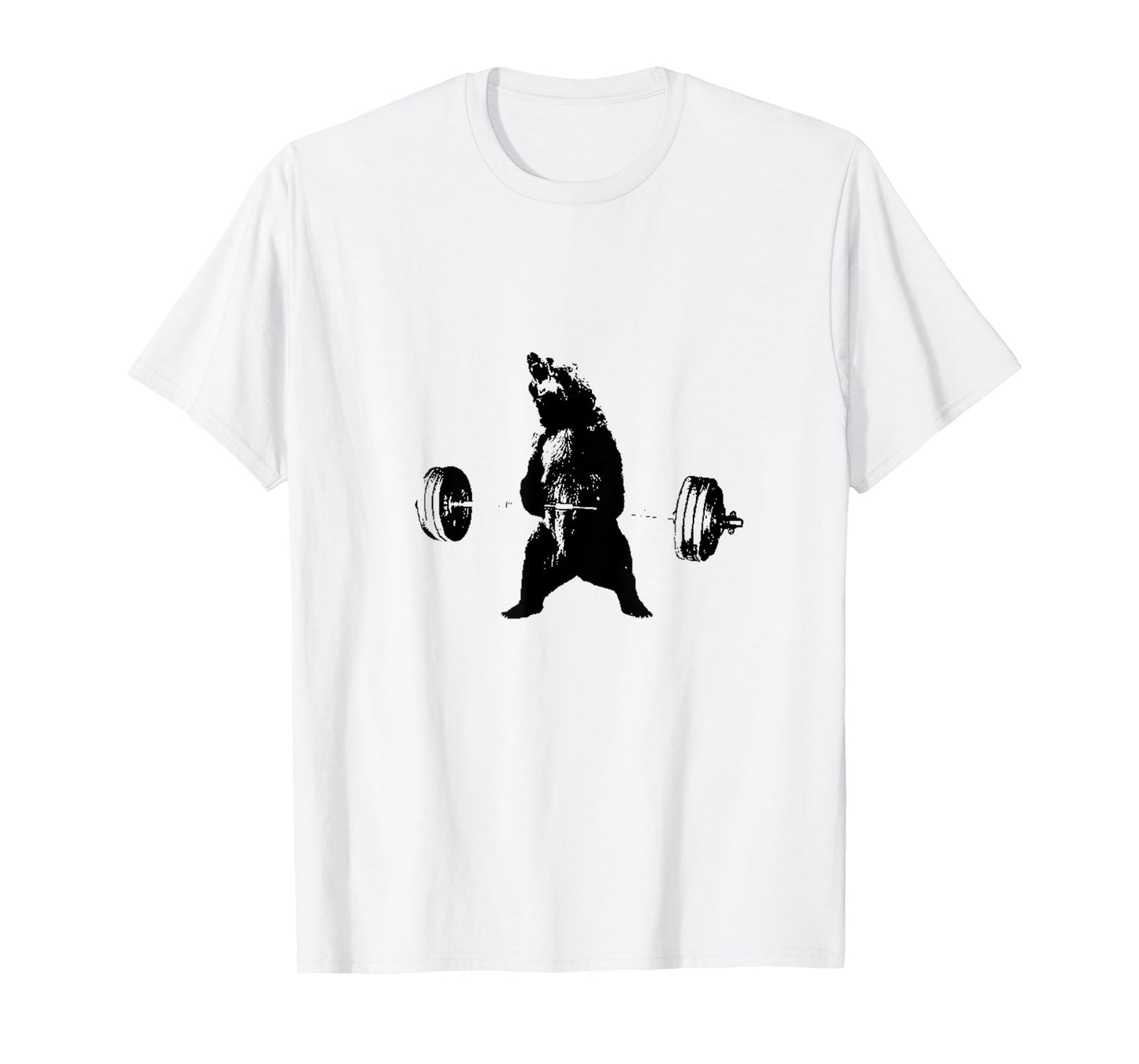 Lifting Motivation Gym Strong Grizzly Bear Exercise T-Shirt T-Shirt