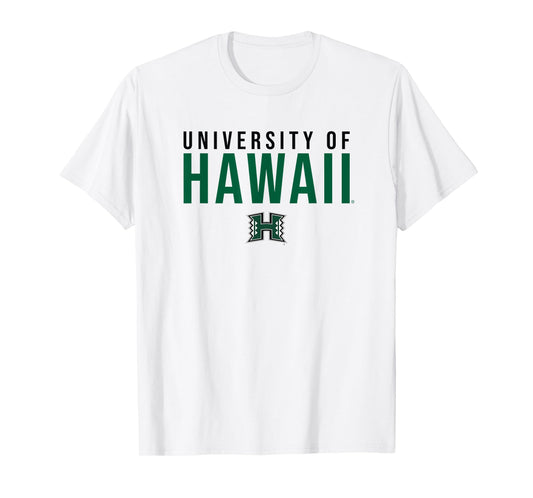 University of Hawaii Rainbow Warriors Stacked T-Shirt