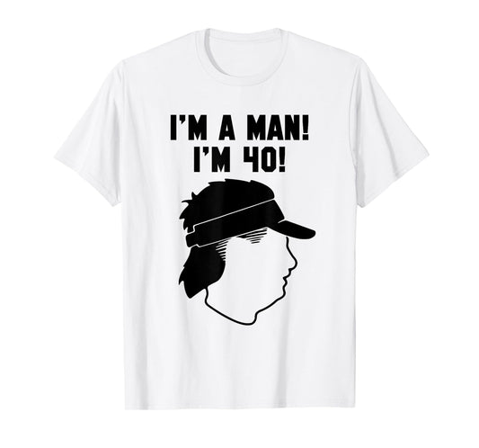 Mike Gundy "I'M A MAN! I'M 40!" T-Shirt