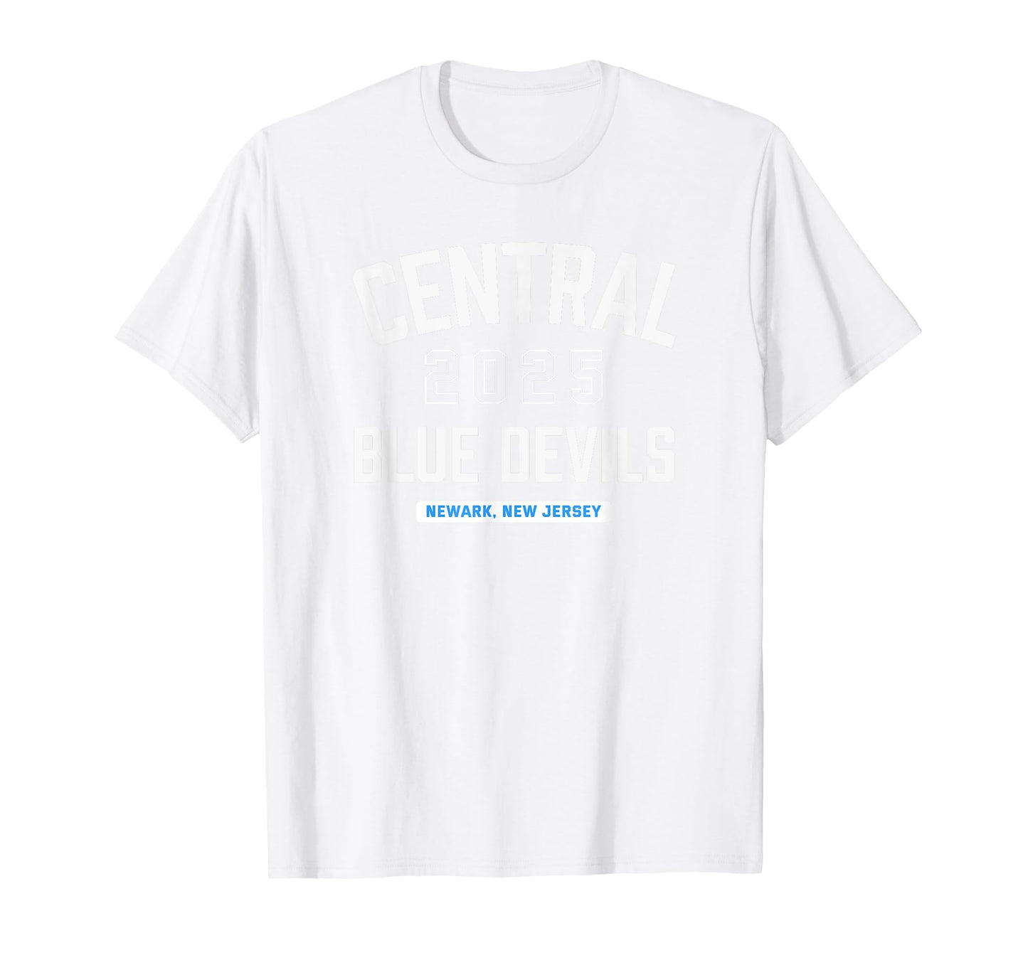 Central Blue Devils Newark, New Jersey 2025 T-Shirt