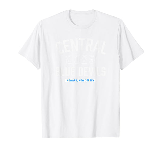 Central Blue Devils Newark, New Jersey 2025 T-Shirt