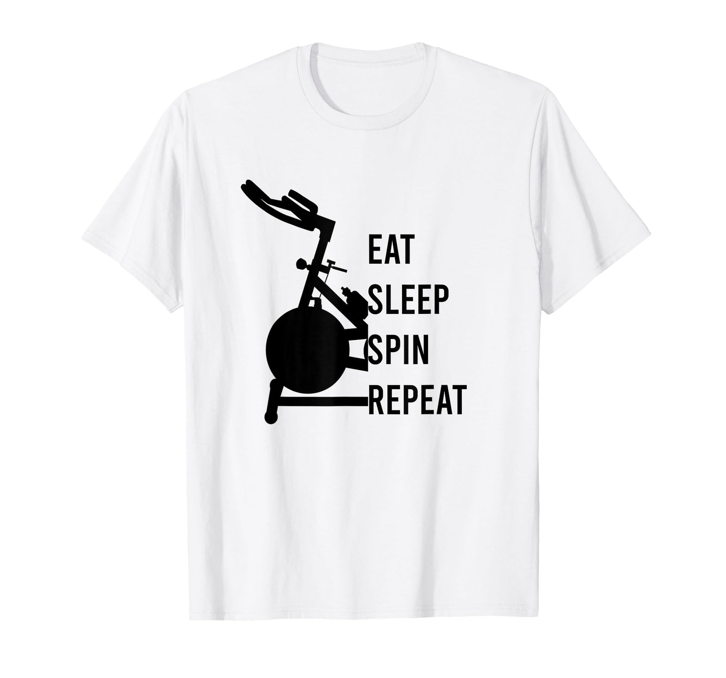spinning class, spin bike, stationary bike, indoor cycling T-Shirt