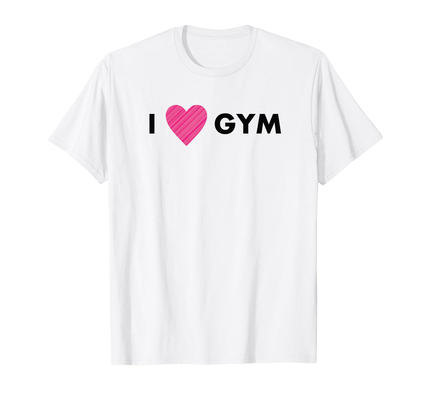 I love Gym T shirt, I love gym clothing T-Shirt