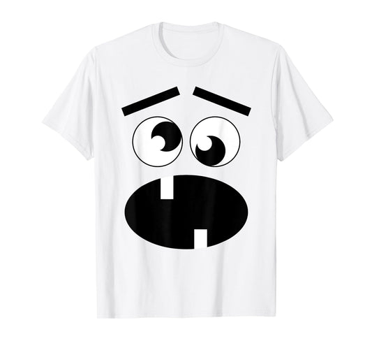 Creepy Carrots Face Halloween Costume Kids T-Shirt