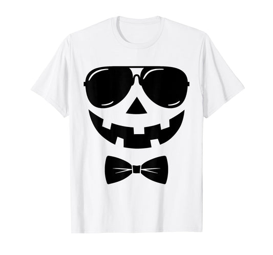 Vintage Pumpkin Face Jackolantern Jack O Lantern Halloween T-Shirt