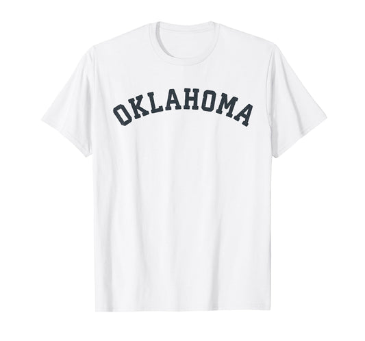 Vintage Oklahoma T Shirt Old Retro Oklahoma Sports Gift Tee T-Shirt