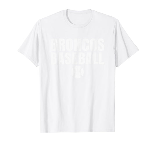Banning Broncos Baseball T-Shirt