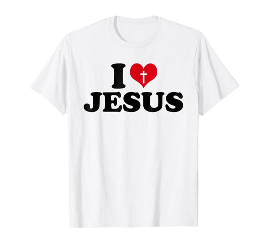 I love Jesus , I heart Jesus T-Shirt