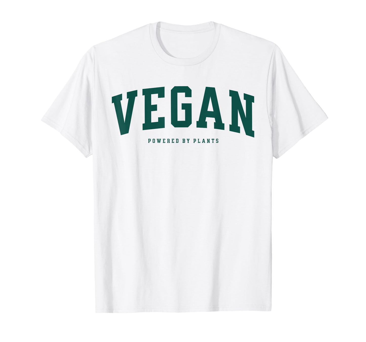 Vegan Plant Based Powered Motivational Gym Funny Workout T-Shirt