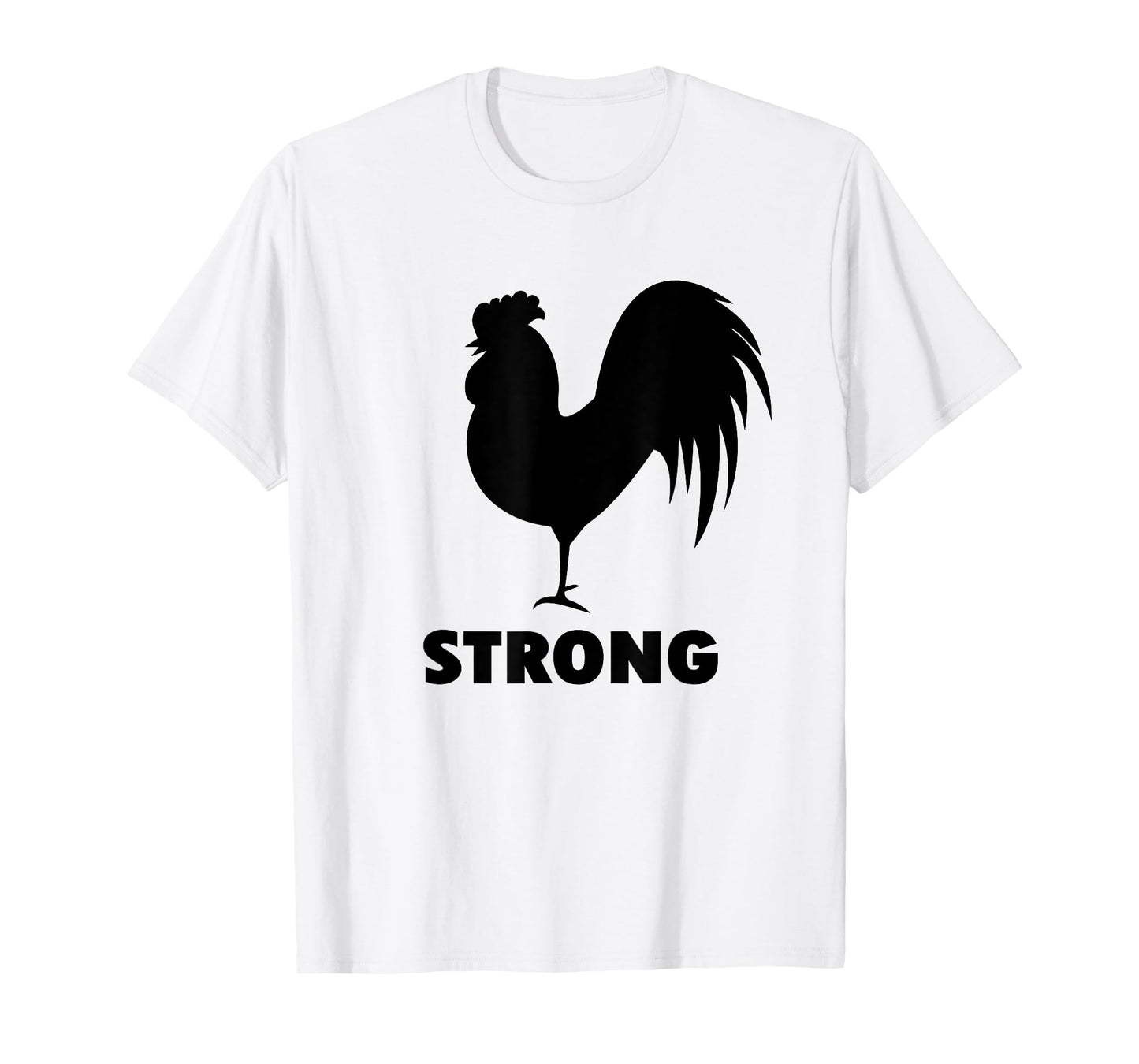 Cock Strong Gym T-Shirt for Weightlifters and bodybuilders T-Shirt