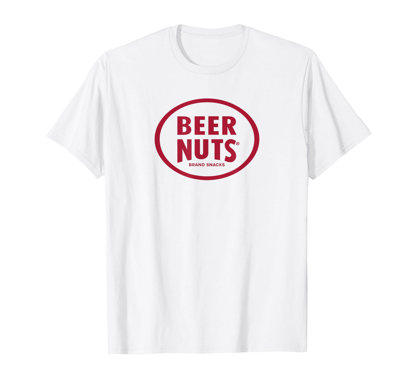 BEER NUTS | Classic Red Logo T-Shirt. Graphic gym tee T-Shirt