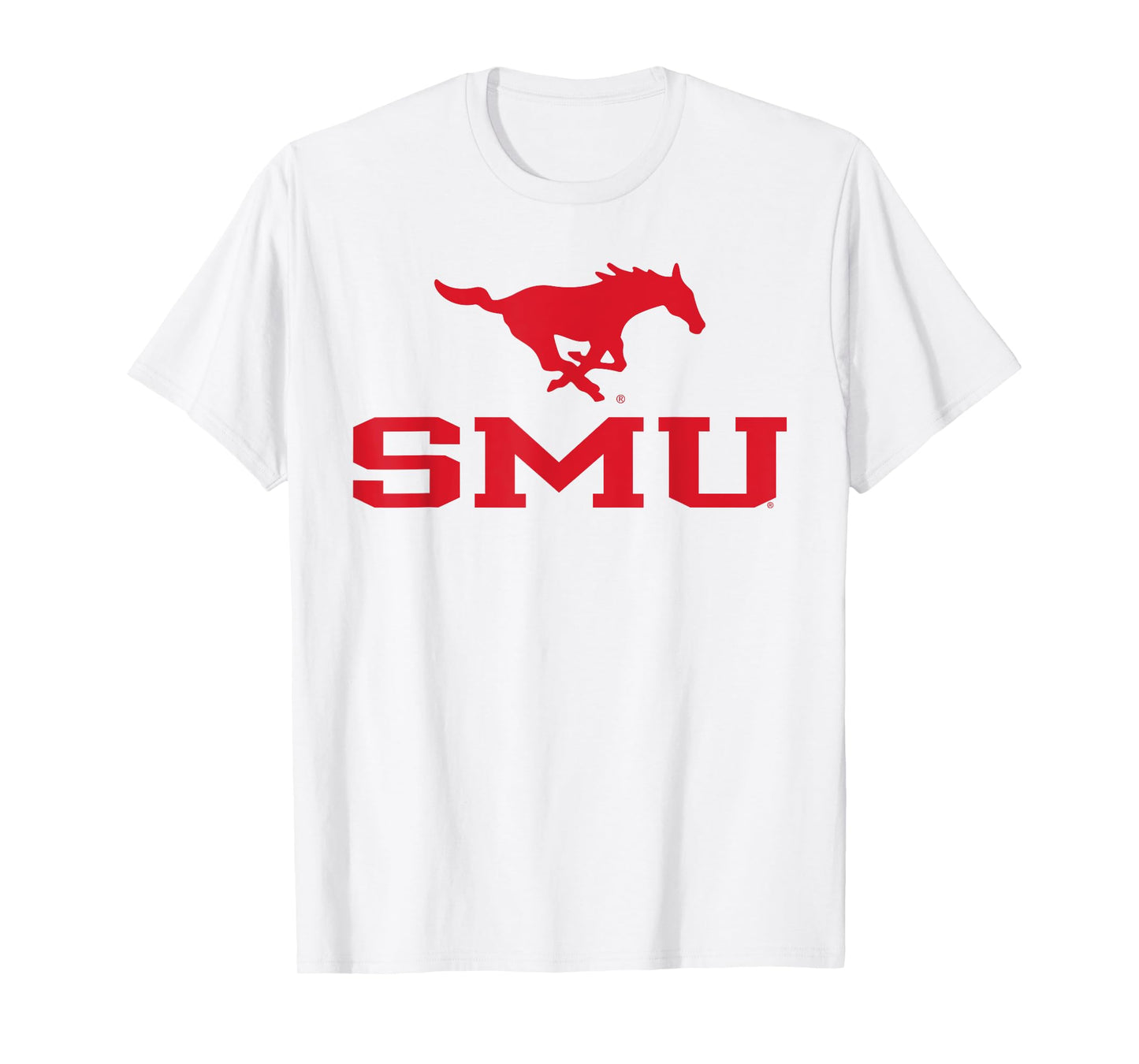 SMU Mustangs Sportsmanship White Officially Licensed T-Shirt