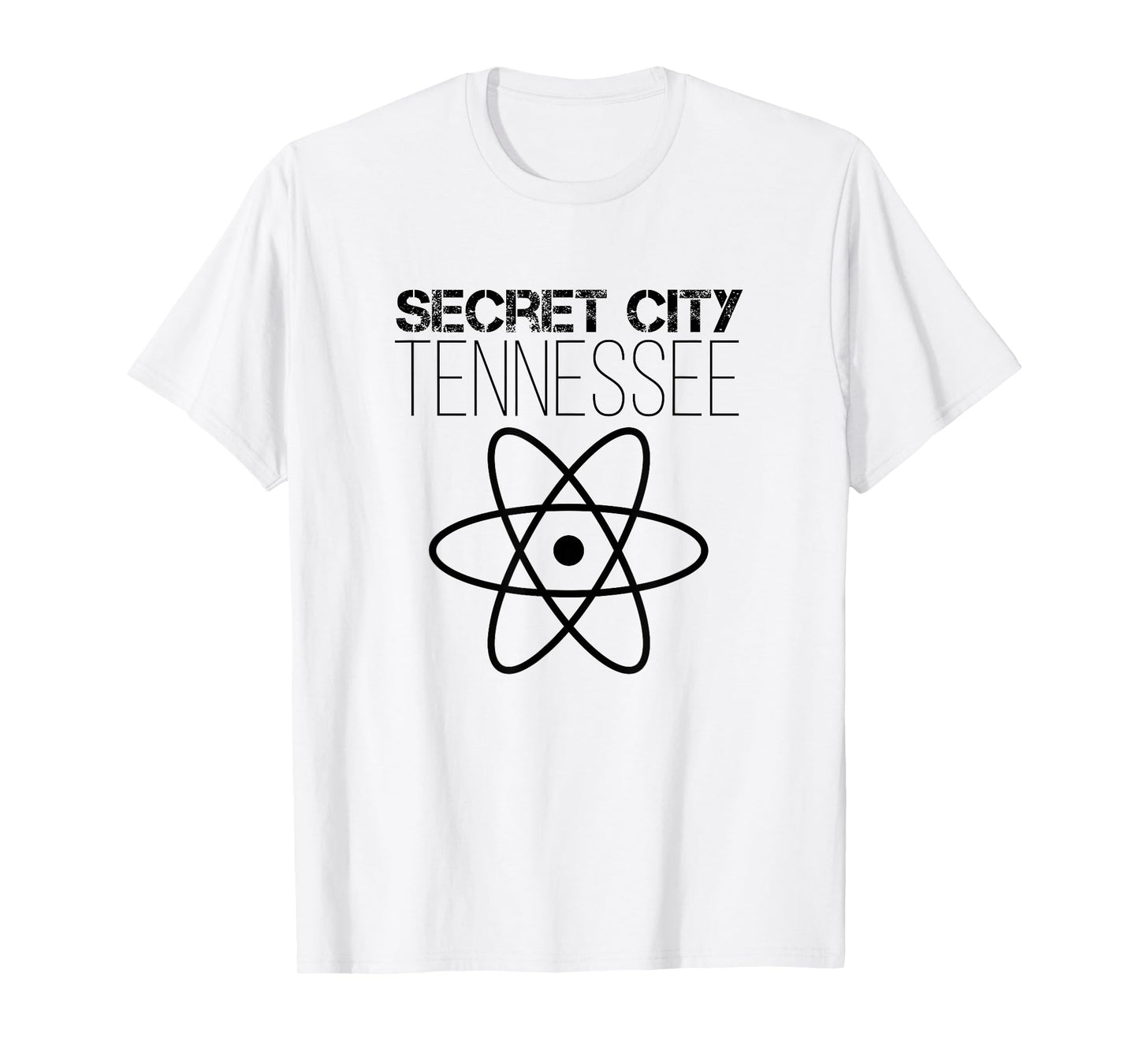 Secret City Oak Ridge Tennessee Atom Nuclear | T-Shirt