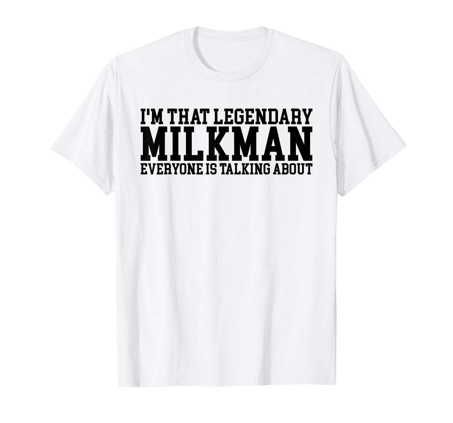Vintage Milkman, Milk Man Apparel, Funny Milk Lover Gifts T-Shirt