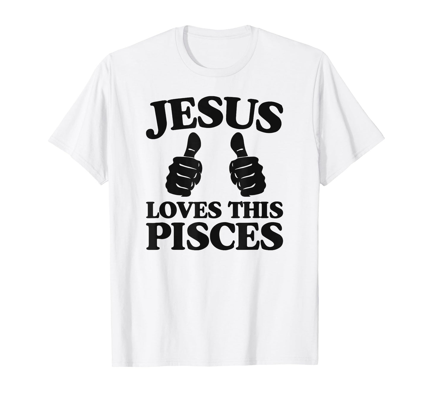 Jesus Loves This Pisces Christian Pisces Church Group T-Shirt