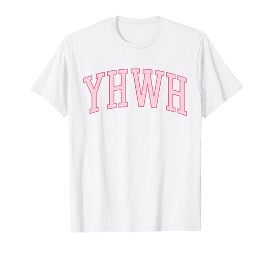 YHWH Yahweh Christian Womens Teen Girls Preppy Aesthetic T-Shirt