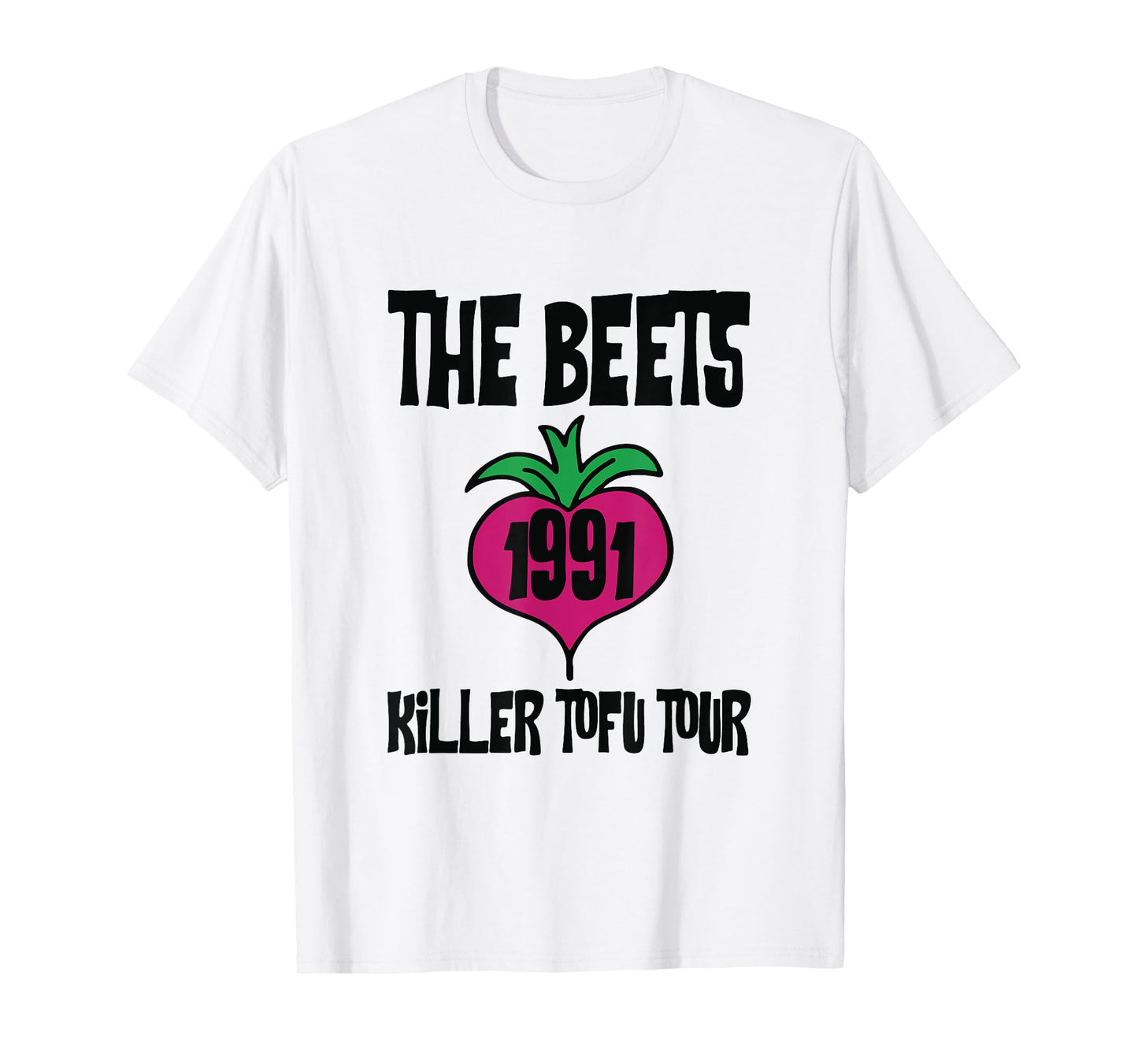 Vintage The Beets Killer Tofu Tour 91 T-Shirt