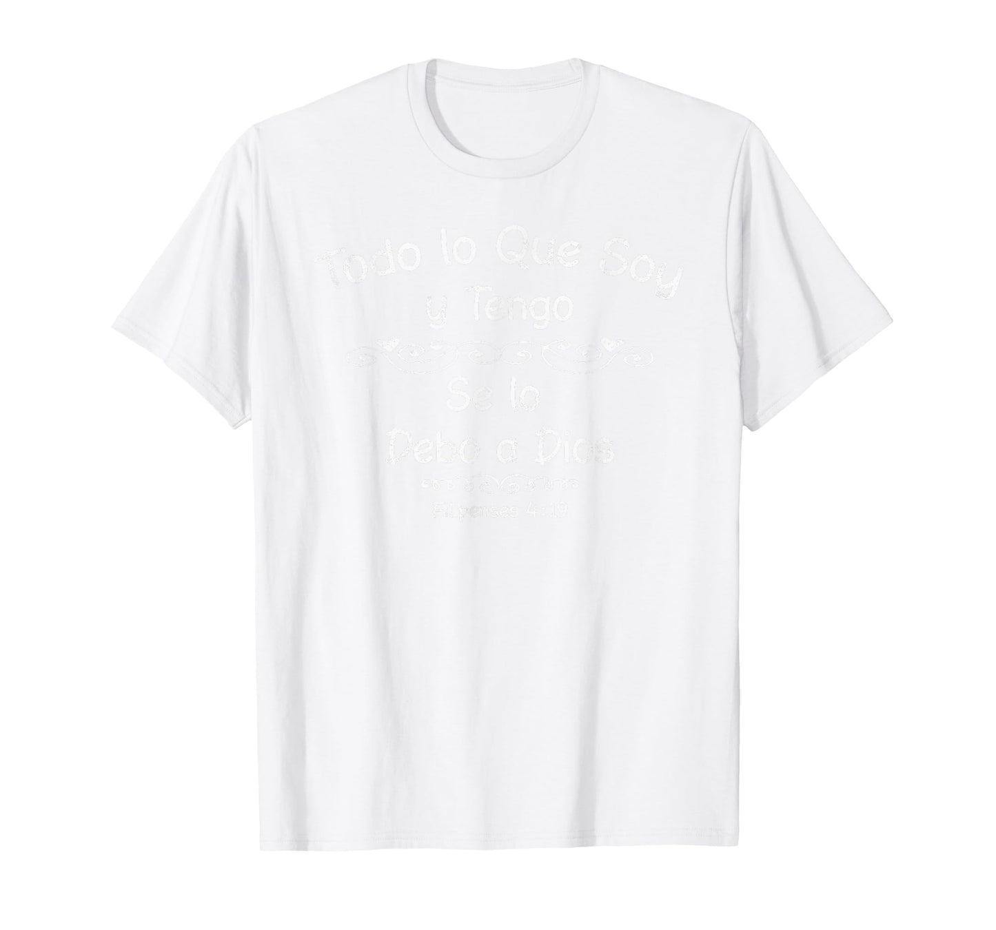 Camisas Cristianas Espanolas con Dichos Sobre Dios