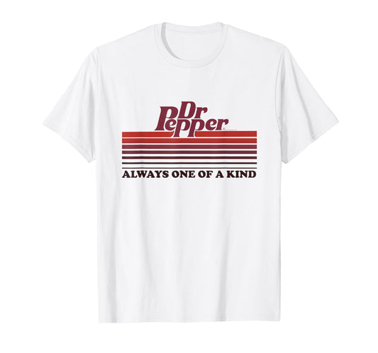 Dr. Pepper Vintage Always One Of A Kind Stripes T-Shirt