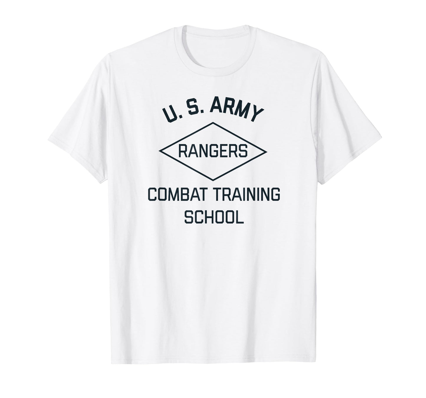 US Army Ranger Combat Training School WW2 Vintage PT T-Shirt