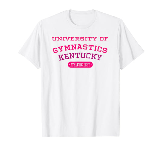 University of Gymnastics KENTUCKY Athletic Dept. T-shirt T-Shirt