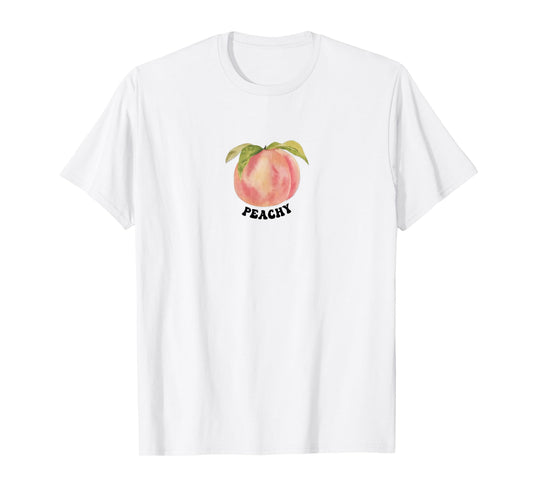 Vintage Peach Fruit Shirt | Funny Peachy For Women T-Shirt