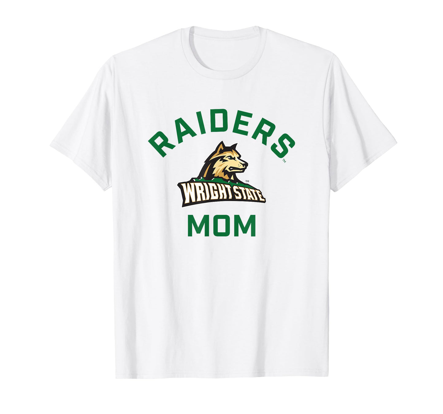 Wright State University WSU Raiders Arched Mom T-Shirt