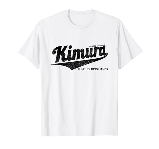 KIMURA I Like Holding Hands T-shirt, BJJ Jiu-Jitsu Brazilian T-Shirt