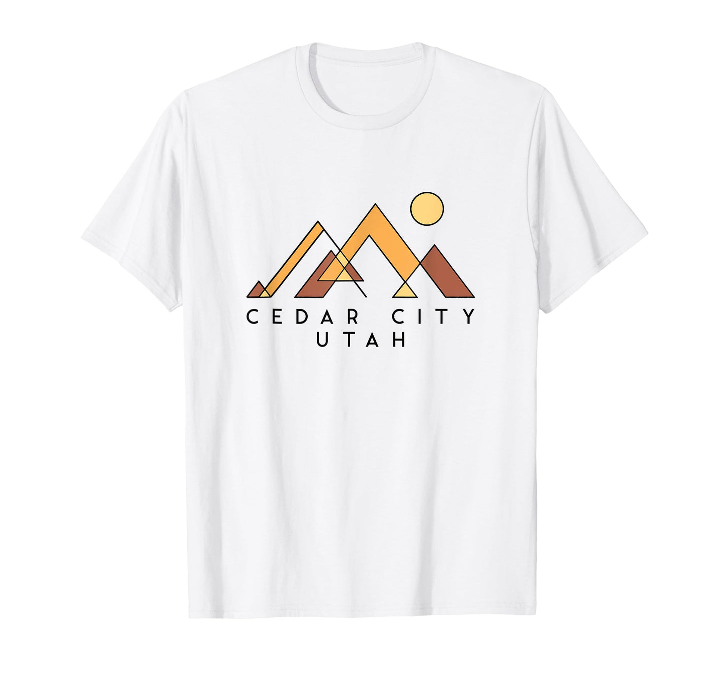 Cedar City Utah | Cedar City Utah Abstract | Cedar City UT T-Shirt