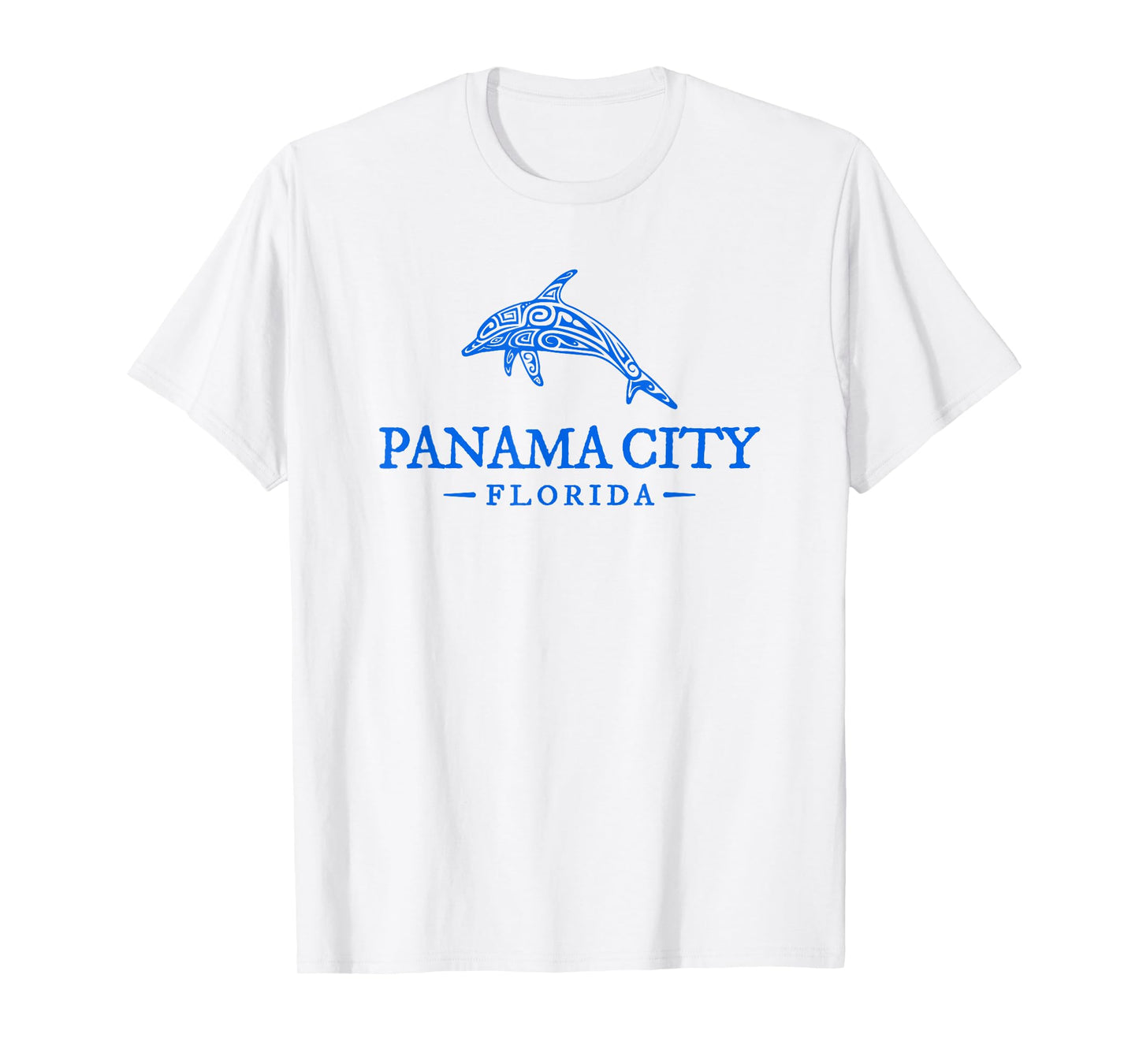 Panama City Florida Dolphin Mens Women Beach Souvenir T-Shirt