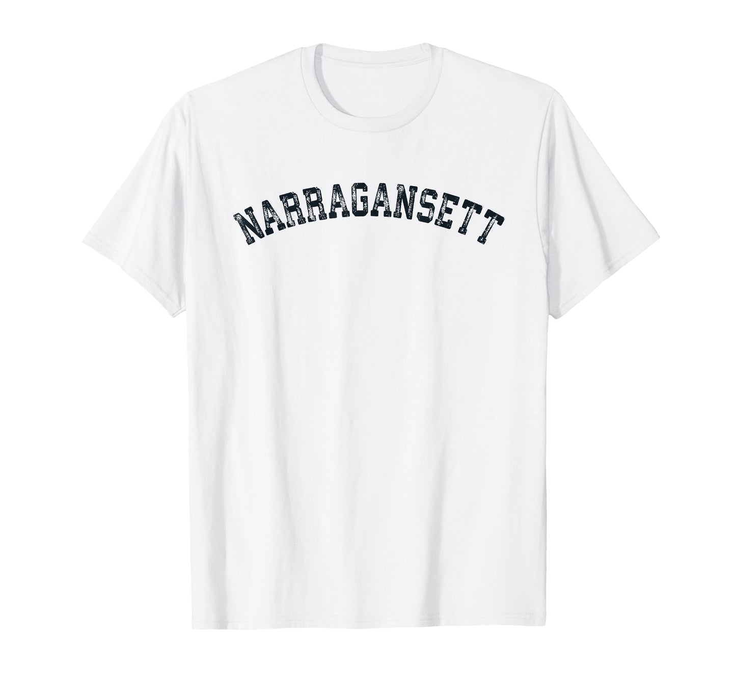 Vintage Narragansett RI T Shirt Scrum Old 401 Retro Sports T T-Shirt