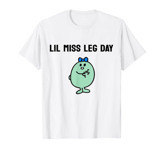 Lil Miss Leg Day Gym Pump Cover Women Oversized Gym Workout T-Shirt
